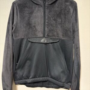 Adidas Black Half Zip Pullover
